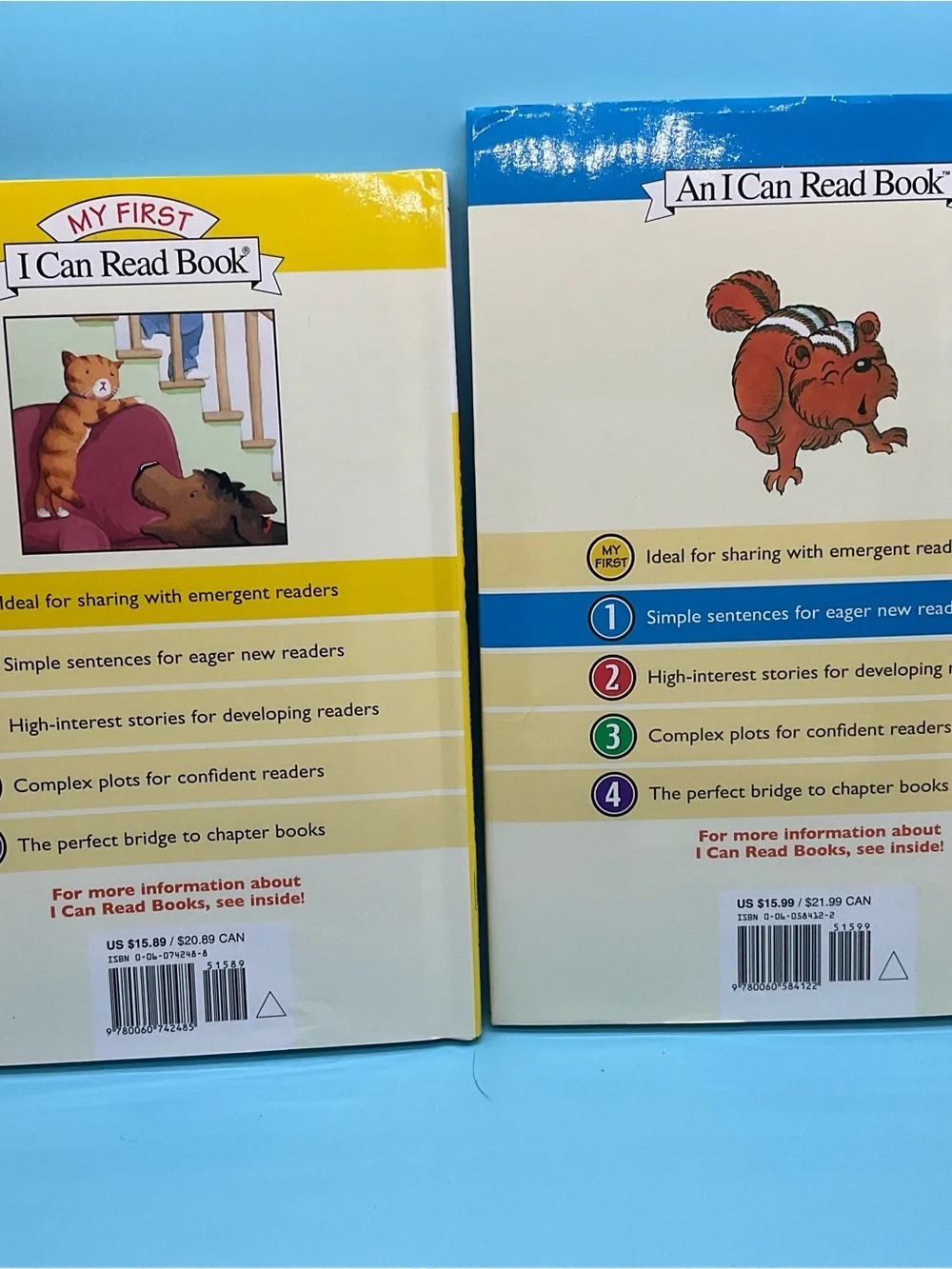 I Can Read Book Bundle 4 Books Level 1 & 2 Shared Reading Chapter Book NEW